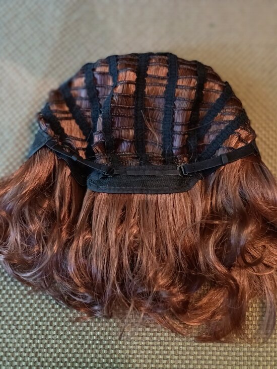 Medium Auburn Wig Synthetic